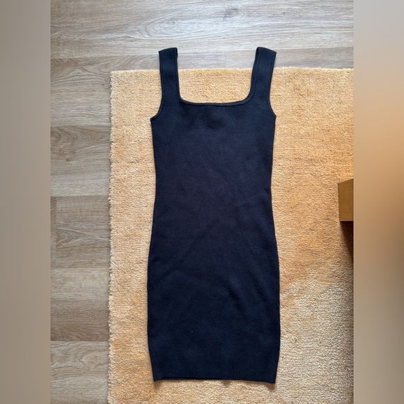 NWOT Reformation Marcel Cotton Ribbed Mini Dress - Picture 5 of 7